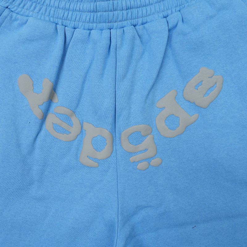 Sp5Der Og Web V2 Sweat Short Dusty Blue