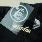 Hellstar Sports Flame Shorts Black