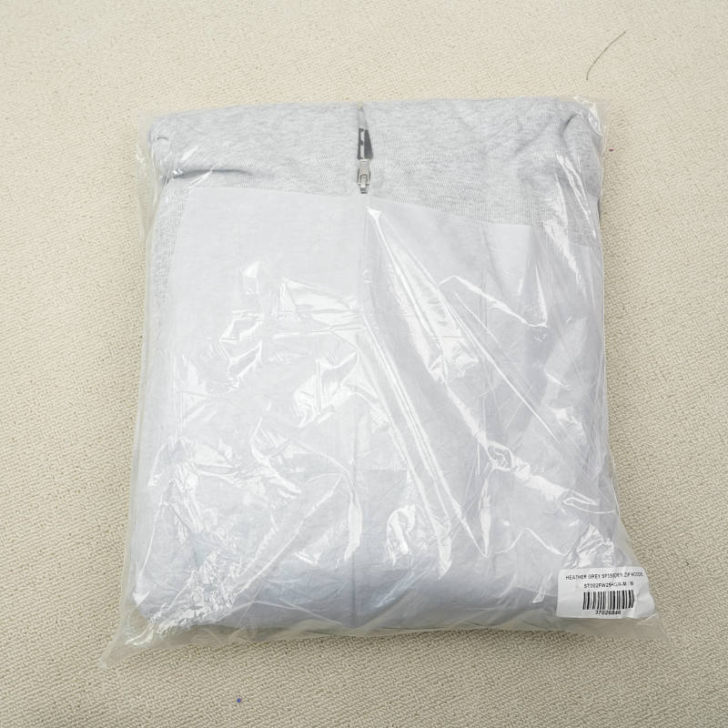 Sp5Der Mx555 Zip Hoodie Heather Grey