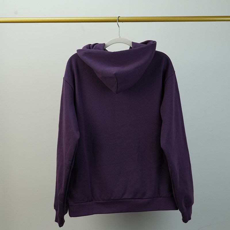 Sp5Der Web Hoodie Purple