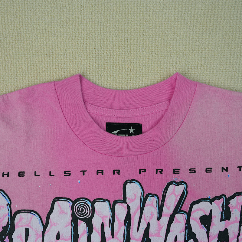 Hellstar Brainwashed World Tour T-Shirtpink