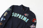Supreme Patchwork Varsity Jacket