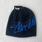 Graffiti Logo Knit Beanie Hat