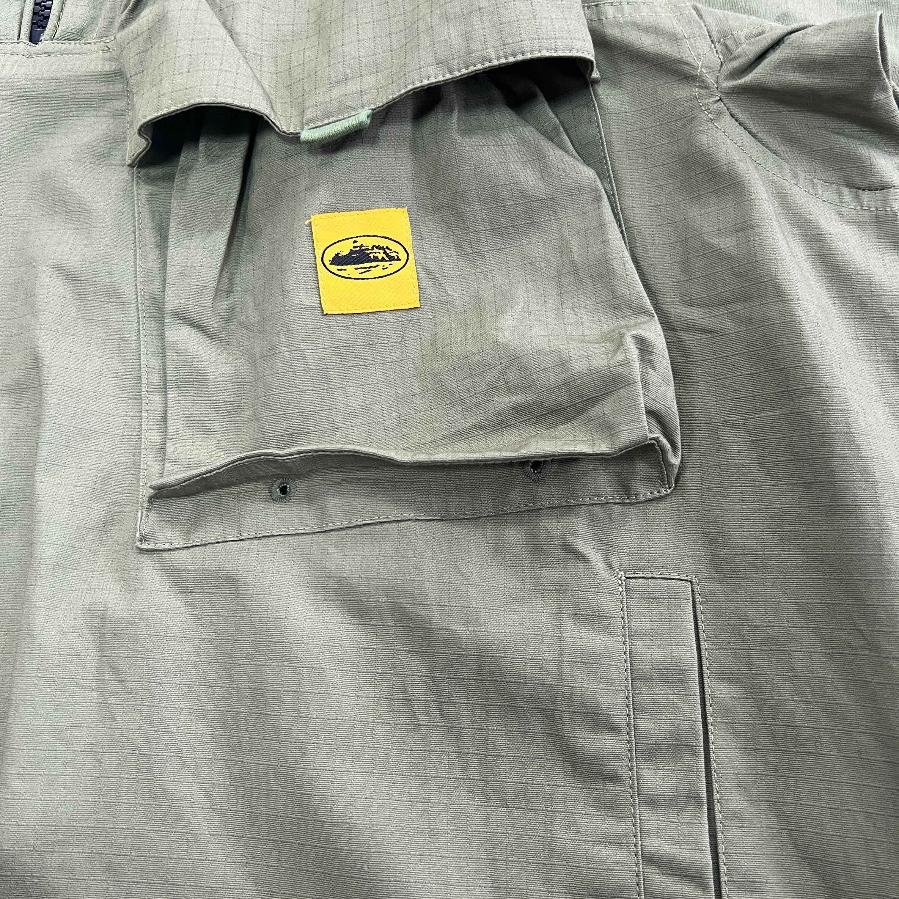 Slant Pocket Military Jacket