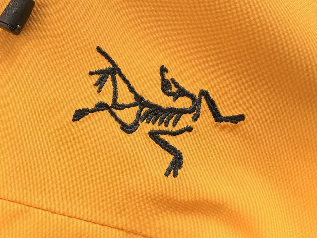 Arc'teryx Yellow Hooded Jacket