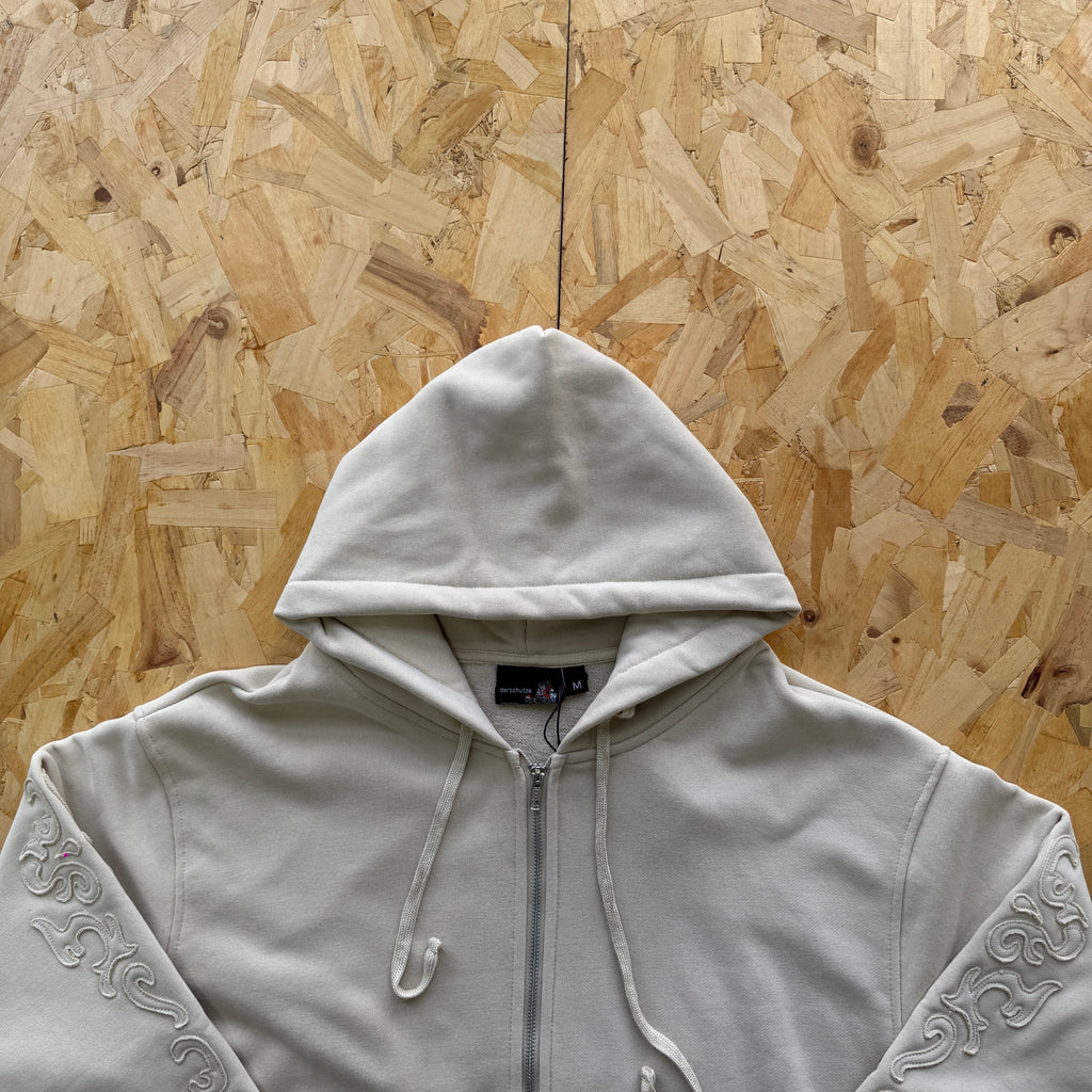 Derschutze Western Zip Up - Beige