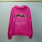 Sp5der P*NK Hoodie Pink