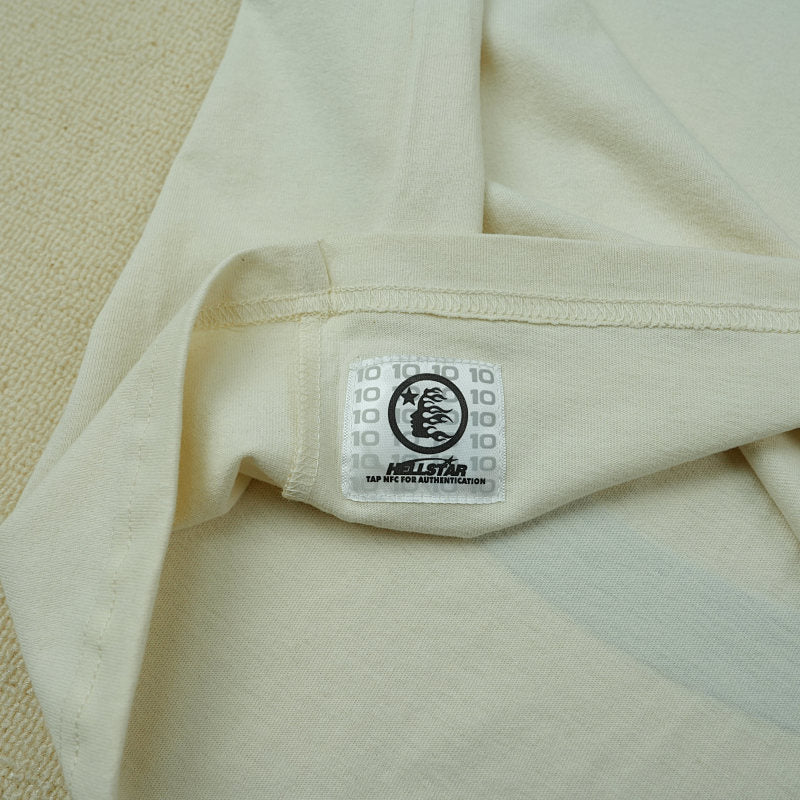 Hellstar Gel Sport Logo T-Shirt White/Blue