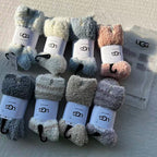 UGG Women's Fluffy Sherpa Crew Socks Multi-Pack