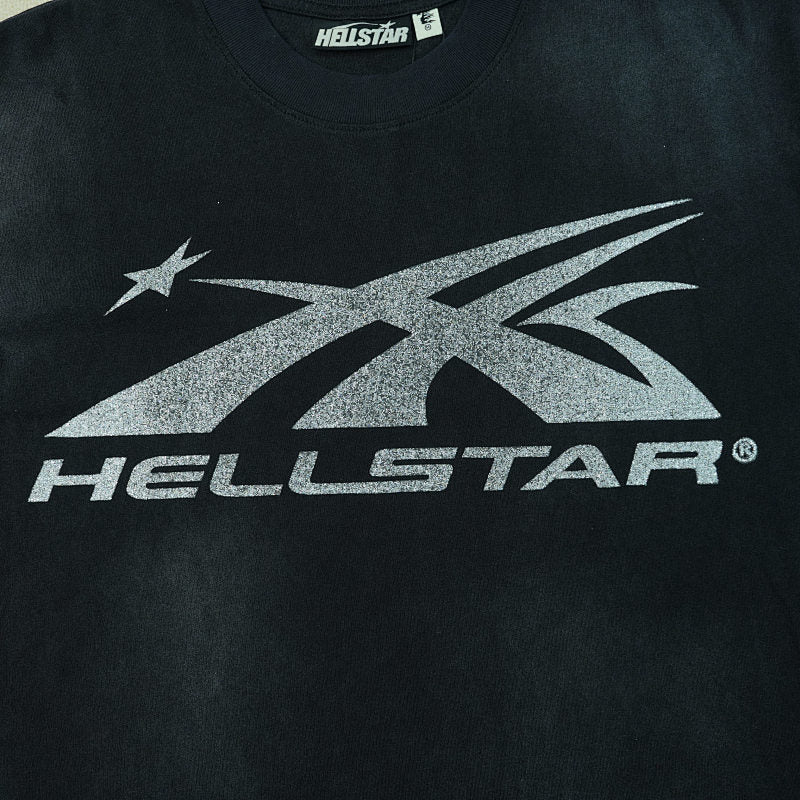 Hellstar Sport Logo T-Shirt Black