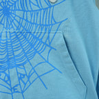 Sp5der Web Hoodie Sky Blue