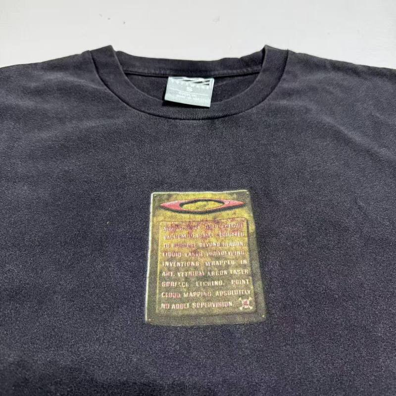 Oakley Vintage/Washed Graphic T-Shirt - Washed Black