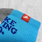 Nike Everyday Plus Crew Socks - Blue/White/Cream/Gray