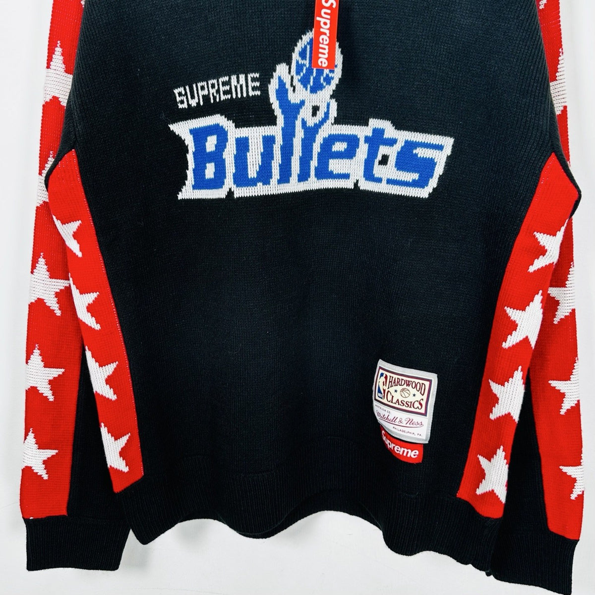 Supreme Washington Bullets Knit Sweater