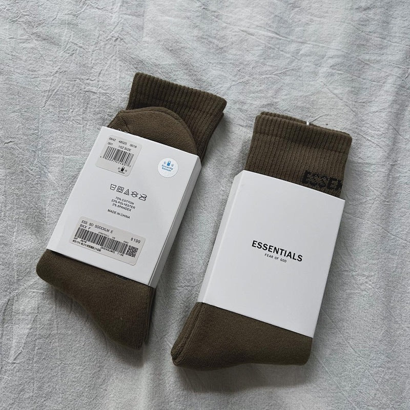 Premium Socks - Olive+2
