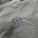 Mertra Asymmetrical Plaid - Dark Teal