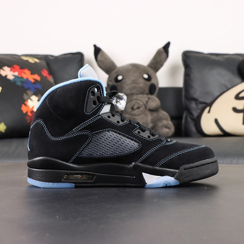Air Jordan 5 Retro - Midnight Navy Black/University Blue
