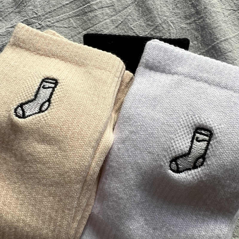 Nike Everyday Plus Crew Socks - White/Gray/Black