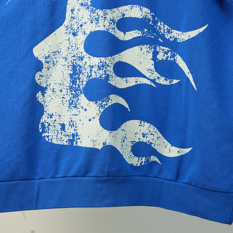 Hellstar Blue Yoga Hoodie