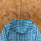 Mertra Zip Up - Blue Checkered