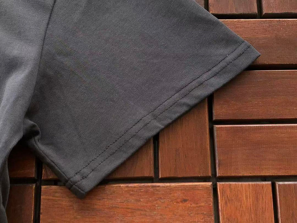 Grey Gradient Logo Patta T-Shirt
