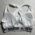 Under Armour White Strappy Sports Bra