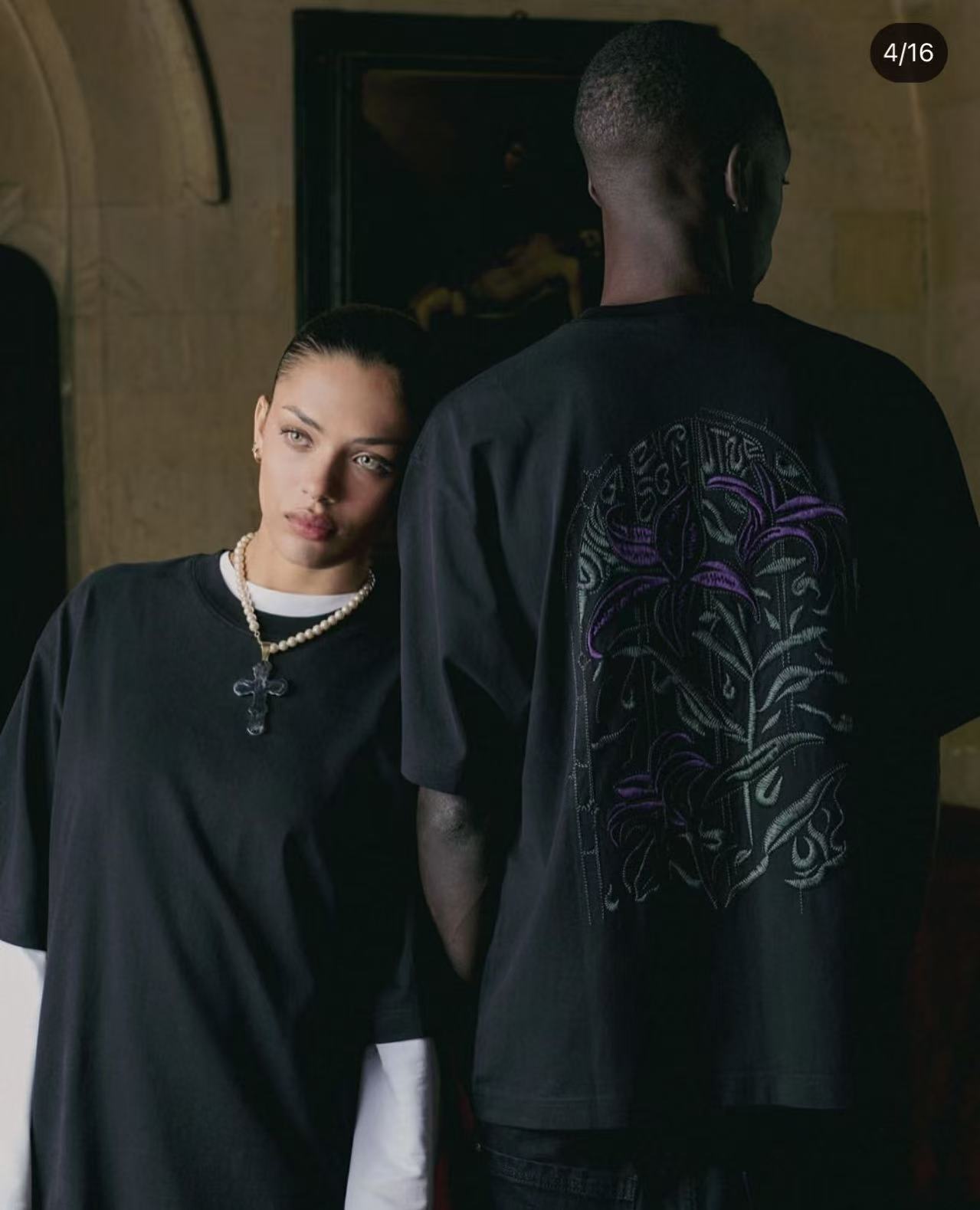 Derschutze Awakening V2 T-Shirt - Black/Purple