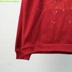 Sp5Der Worldwide Red Angel Number 555 Hoodie