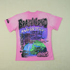 Hellstar Brainwashed World Tour T-Shirtpink