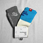 Nike Everyday Plus Crew Socks - Blue/White/Cream/Gray