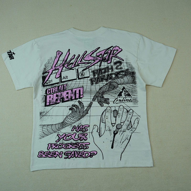 Hellstar Online T-Shirt White