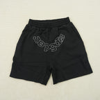 Sp5Der Og Logo Embroidered Sweatshort Black