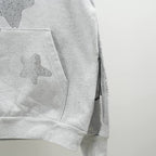 Sp5Der Rhinestone Beluga Hoodie Heather Grey