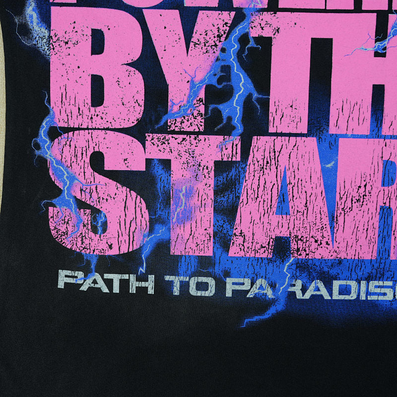 Hellstar Powered Bythe Star T-Shirt Black