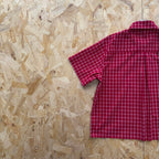 Mertra Plaid Shirt - Red