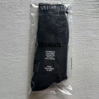 VETEMENTS White Sport Crew Socks