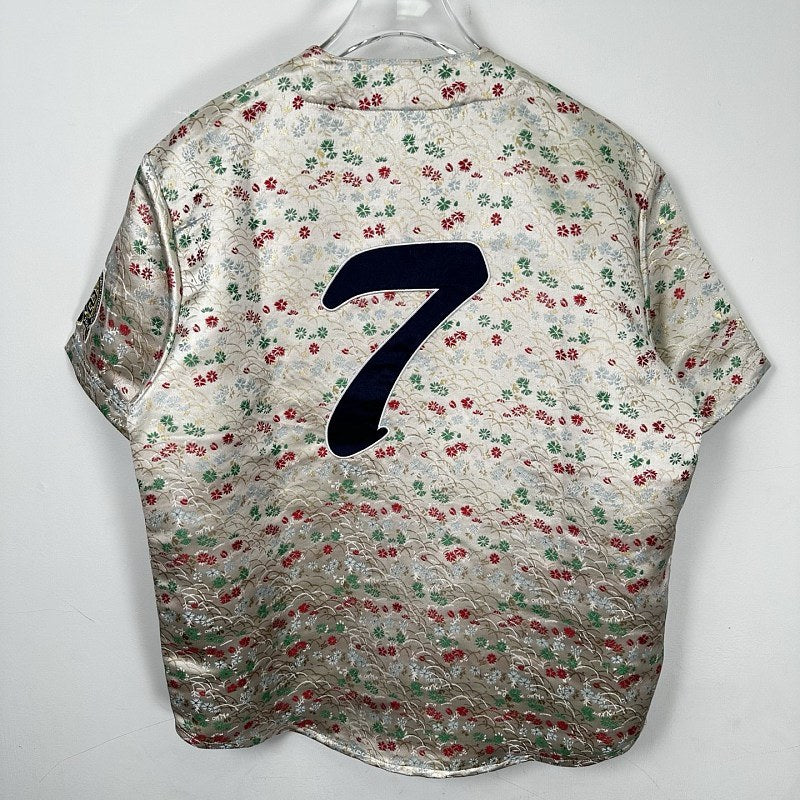 Supreme Floral Baseball Button-Up Shirt