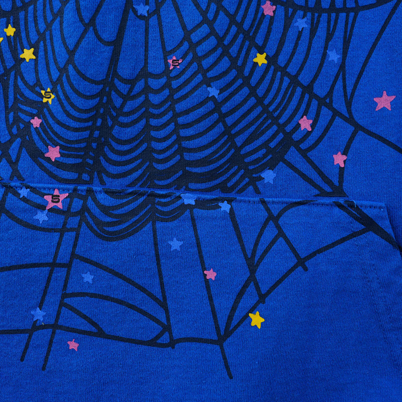 Sp5der TC Hoodie Blue