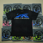 Hellstar Gel Sport Logo (Black/Blue) Tshirt Black/Blue