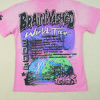 Hellstar Brainwashed World Tour T-Shirtpink