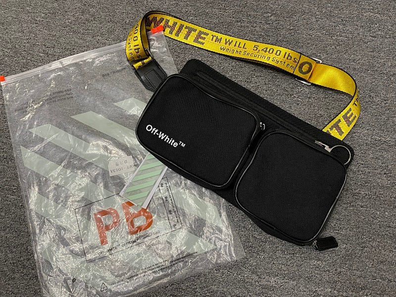 Off-White Belt Bag - Black/Yellow
