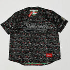 Supreme Floral Baseball Button-Up Shirt
