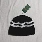 Corteiz Knit Beanie - Black/White/Multicolor