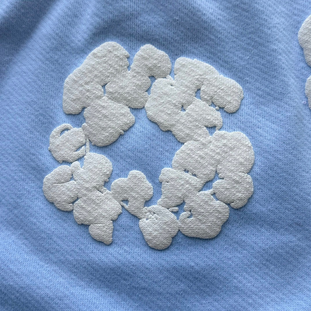 Denim Tears The Cotton Wreath Powder Sweatshorts
