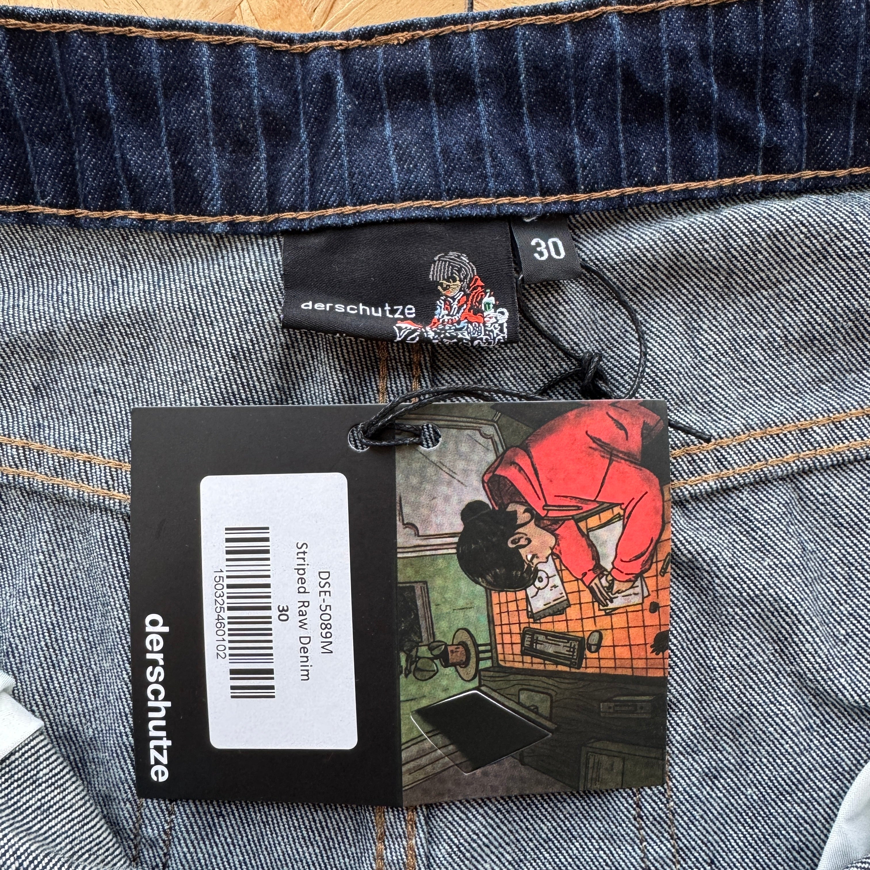 Derschutze On Air Raw Denim - Indigo