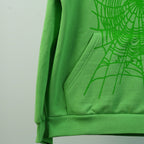 Sp5Der Web Hoodie Slime Green