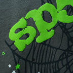 Sp5der Wait Web Hoodie Slate Grey