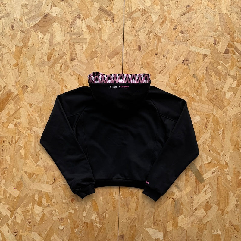 Mertra x Umbro Double Hoodie - Black