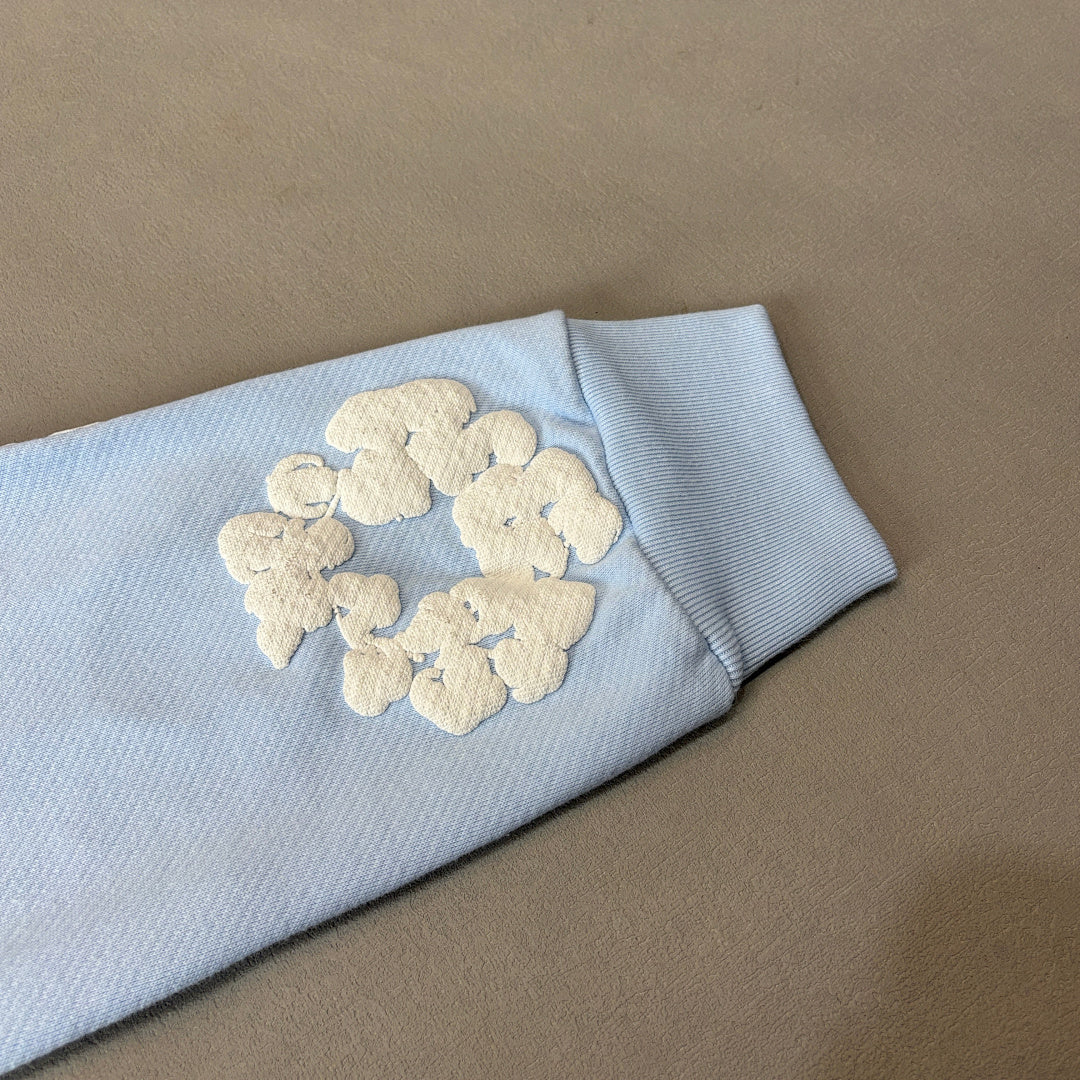 Denim Tears The Cotton Wreath Powder Hoodie