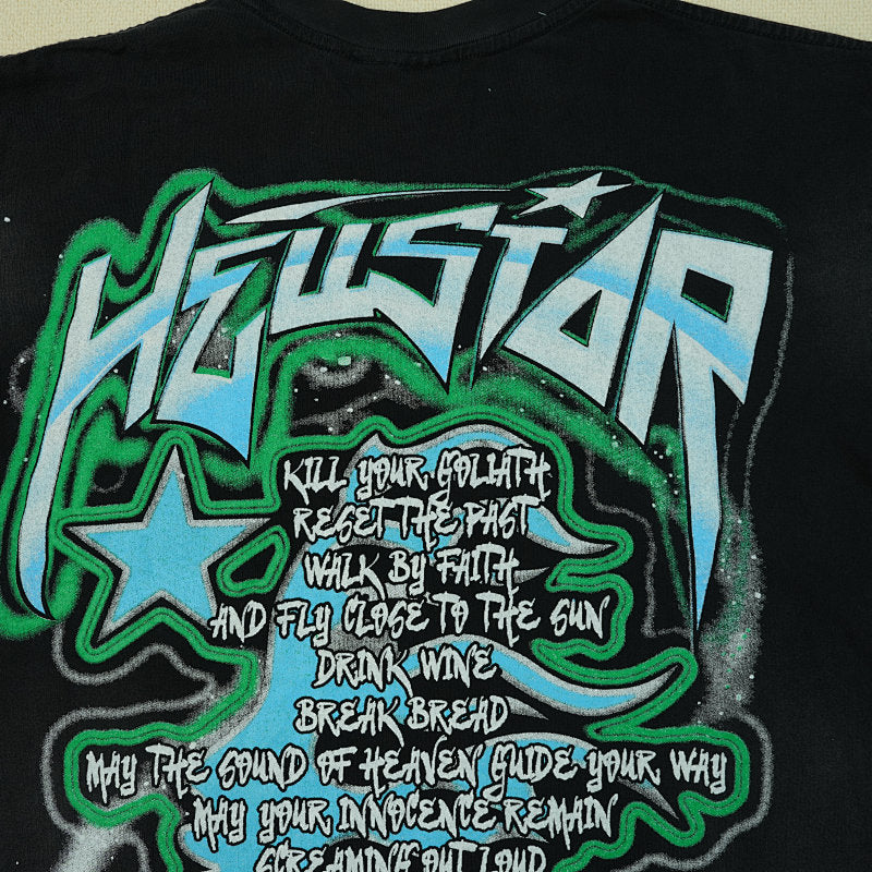 Hellstar The Future T-Shirt Black/Blue